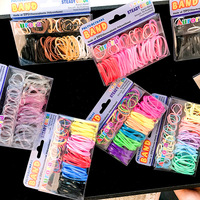 Vente en gros d'élastiques pour cheveux pour enfants, TPU jetables, élastiques pour cheveux, porte-queue de cheval pour filles, élastiques pour cheveux