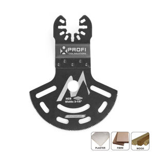 Hojas de sierra oscilantes profesionales de 3 1/8 pulgadas, de acero al carbono, para cortar madera y placas de yeso - Product Image 2