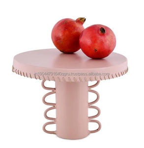 Servidor de pastel de mármol fino de diseño moderno, calidad superior con acabado elegante para hornear y decoración del hogar, conjunto de características y caja - Product Image 1