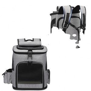 BSCI Factory OEM manufacturer Weekend designer pet bag <b>carrier</b> <b>backpack</b> Oxford bag <b>cat</b> <b>backpack</b> <b>carrier</b> outdoor shoulders large - Product Image 1