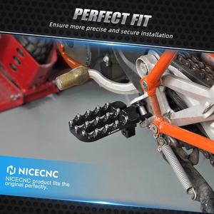 NICECNC-Repose-pieds inférieur pour <span class=keywords><strong>KTM</strong></span> <span class=keywords><strong>690</strong></span> SMC Enduro R 2008-2024 Husqvarna 701 Enduro <span class=keywords><strong>Supermoto</strong></span> 2016-2024 <span class=keywords><strong>2022</strong></span> - Product Image 2