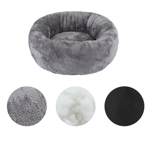 Cama Redonda de Lujo para Mascotas, Suave y Acogedora, para Perros y Gatos Pequeños a Grandes, Lavable, de Fieltro, Marca [Nombre de la Marca] - Product Image 3