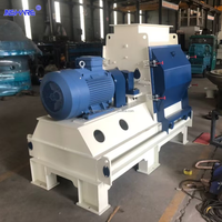 Broyeur à marteaux robuste de 55 kW |   Broyeur haute capacité pour copeaux de bois, paille et coques de riz