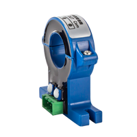 Transmetteur de courant AC/DC Hall, sortie 0-10V/4-20mA/RS485, 1-5V/0-5V, 100-1000A, à trou fendu, pour automatisation industrielle, précision 0,2%, CE