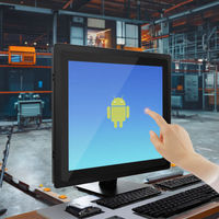 Tablette personnalisée de 12,1 pouces NFC à large écran en aluminium intégré IP65, écran tactile industriel Android/Linux, panneau PC VGA HUILAN