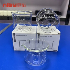 Nibu 100Ml Milieuvriendelijk Hoog Borosilicaatglas Espresso Shot Glas Maat Kopje Koffie En Melk Koffie Maatbeker - Product Image 2