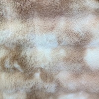 Nouvelle couverture en fausse fourrure de lapin marmorisée tie-dye, anti-peluchage, écologique, réutilisable, luxueuse, pour la décoration d'intérieur en hiver