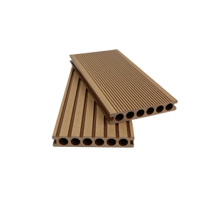 Tablero de cubierta de madera WPC para exteriores compuesto moderno de mediados de siglo de alta calidad Nueva tecnología Impermeable Durable Teca PVC Roble Pino <span class=keywords><strong>Ipe</strong></span> - Product Image 2