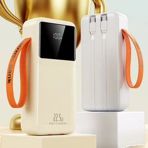 Bancos de Energía Portátiles para Exteriores con Pantalla Digital, PD22.5W, Cuatro Puertos USB de Carga Rápida, 30000mAh 50000mAh de Alta Capacidad - Product Image 3