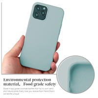 Coque en silicone en gros avec logo pour iPhone 16 Pro Max 16 Pro 16 Plus 16 Coque de téléphone en silicone liquide microfibre pour iPhone 15 14