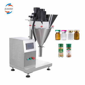 Doseuse semi-automatique à vis sans fin pour poudre sèche avec alimentateur manuel, petit micro-<span class=keywords><strong>doseur</strong></span> pour bouteilles et sachets - Product Image 1