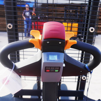 Livraison rapide, gerbeur à palettes, chariot élévateur électrique, transpalette, 1000 kg, 1500 kg, 2000 kg, gerbeur semi-électrique, prix
