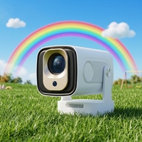 Proyector Inteligente HY260 PRO Portátil para Cine en Casa H726 1080P 8K 200 ANSI Android 14 LED LCD 30000 Horas de Duración de Lámpara Enfoque Automático 1+8GB