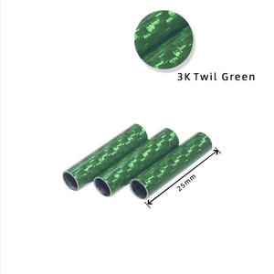 Tubo de fibra de carbono de moda de color de compra cónica 3k de alta calidad - Product Image 3