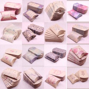Custom Printing Logo Cardboard Paper Small <strong>Pillow</strong> Wedding <strong>Christmas</strong> Candy Packaging Gift Box - Product Image 5
