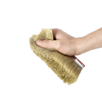 Pinceau économique pour plafond et mur avec manche en bois et crochet en forme de seau Manche en poils naturels personnalisable OEM
