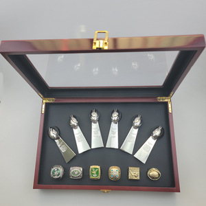 Best-seller Philadelphia Eagles Gift Set Championship Ring, Exquisite Fashion Jewelry Ring Set, champion Time <span class=keywords><strong>Eternal</strong></span> Memorial - Product Image 2