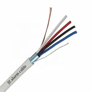 OEM fire resistant 4c Shielded Security Wire Alarm Cable for Security System