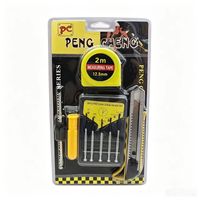 Ensemble d'outils à main F514, Outils à main, Kits d'outils à main, Tournevis, Couteau, Pince, Marteau, Série de produits à 1 $, Quincaillerie et outils Série 1$