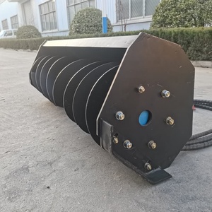 Accessoire de remplissage de fossés hydraulique pour chargeuse compacte <span class=keywords><strong>Bobcat</strong></span> / CAT avec plaque de fixation rapide universelle - Product Image 6