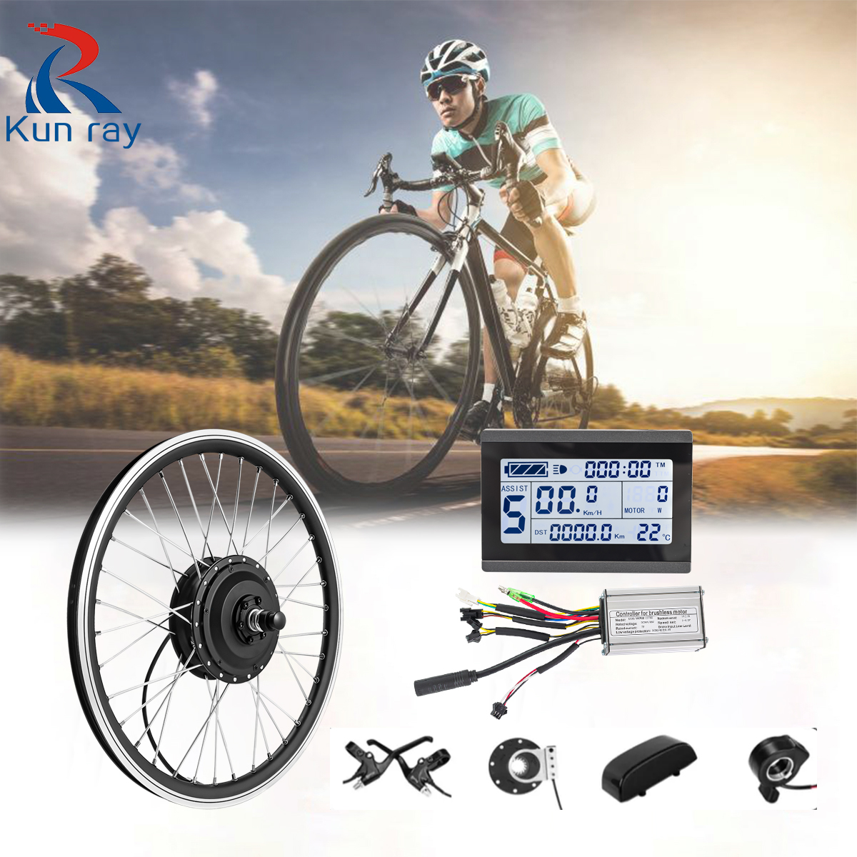 電動自転車キット EBIKE KIT 24V 250W ImpulseGo 24v 250w pmdc e cycle Coversion motor kit for