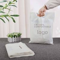 Sacs de courses en plastique biodégradables à 100 % avec poignée découpée, écologiques, personnalisables, impression en héliogravure, avec logo – Vente en gros