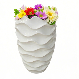 Macetas de Cerámica Antiguas, Florero Azul y Blanco, Jardinera de Estilo Chino Tradicional para Decoración del Hogar, Maceta Grande - Product Image 5