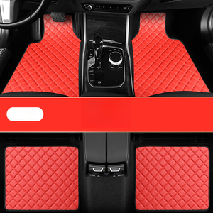 Tapis <span class=keywords><strong>de</strong></span> sol <span class=keywords><strong>de</strong></span> voiture complets en cuir 3D <span class=keywords><strong>de</strong></span> luxe sur mesure, style sport, 10 mm d'épaisseur, pour Land Cruiser/Accord/Mazda/Infiniti - Product Image 3