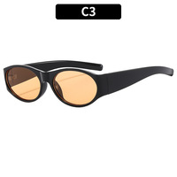 Tendance classique cercle ovale lunettes de soleil 2025 femmes hommes à la mode nuances cadre Logo personnalisé mode lunettes