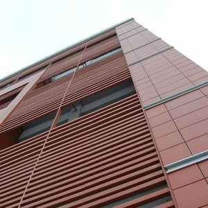 ผนังม่านแผ่นเซรามิกดินเผาภายนอกที่ทันสมัยสำหรับวิลล่า โรงแรม และห้องโถง - Product Image 2