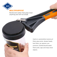 Clé à filtre à huile réglable en nylon et TPR de 6'' et 8'', outil de démontage flexible pour réparation automobile