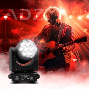 Etapa 4 en 1 Bee Eye Zoom Cabeza móvil MINI Wash Light 7*40W <span class=keywords><strong>DJ</strong></span> disco Bar KTV Boda Cabeza móvil LED giratoria 40W Ojo grande - Product Image 1