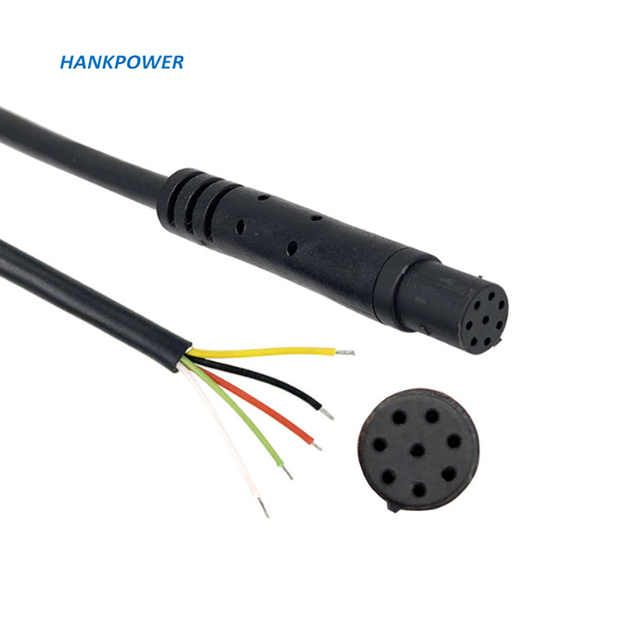 Customize Car Camera 8Pin Mini Din Cable Rear View Camera Extension Cable CCTV Security Camera Cable