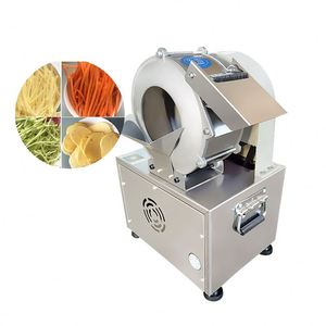 Machine de découpe électrique professionnelle pour légumes et fruits : coupe-pommes de terre, carottes, tomates, oignons en dés - Product Image 1