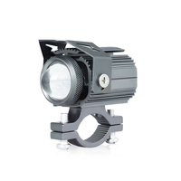 Phares auxiliaires LED pour moto, projecteurs, feux clignotants, lampe longue portée, feux de brouillard supplémentaires pour ATV, moto, voiture, faisceau lumineux de travail