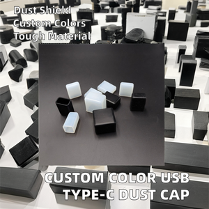 غطاء واقي من الغبار مصنوع من السيليكون المطاطي لمنفذ <span class=keywords><strong>USB</strong></span> قابل للتخصيص بألوان مختلفة - Product Image 2