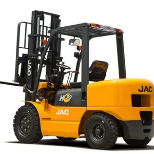 2023 Forklift JAC Baru CPCD30 Forklift Diesel 3 Ton dengan Garpu Pengangkat Pengangkat Hingga 3M Harga Forklift Diesel/Palet/Manual