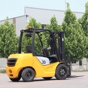 Chariots élévateurs diesel à quatre roues de <span class=keywords><strong>1</strong></span>, 2 et 3 tonnes en promotion – Chariot élévateur diesel 3 tonnes de haute qualité pour entrepôt d'usine - Product Image 4