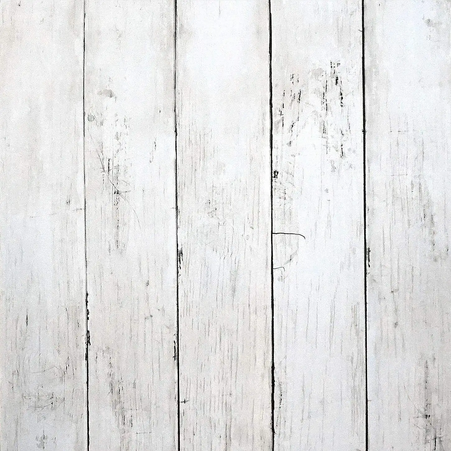 Wallpaper berperekat dekorasi 45cm x 10m, penutup dinding kayu putih Wallpaper kulit kayu dan tongkat Wallpaper