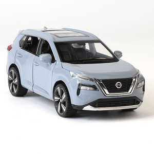 <span class=keywords><strong>รถ</strong></span>โมเดลไดแคสต์โลหะผสมสังกะสี X-TRAIL ขนาด 1/32 แบบจำลองดัดแปลงพร้อมเสียงและไฟ ของสะสม <span class=keywords><strong>รถ</strong></span>ของเล่นเด็กแบบสปอร์ต - Product Image 1