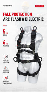 حزام أمان كهربائي عازل مع حزام تثبيت للعمل - Product Image 4