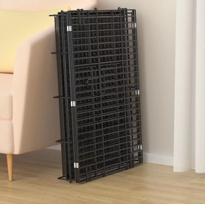 Material de acero resistente de varios tamaños de alta calidad, dos puertas, incluye <span class=keywords><strong>bandeja</strong></span> <span class=keywords><strong>sanitaria</strong></span> extraíble, valla de hierro, jaula <span class=keywords><strong>para</strong></span> conejos - Product Image 6