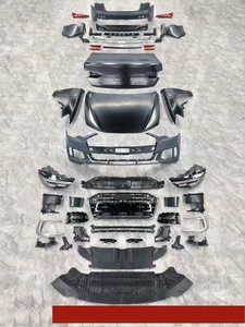 ชุดแต่งรอบคันสำหรับ Audi <span class=keywords><strong>A6</strong></span> C7/C7PA ปี 2012-2018 อัพเกรดเป็น A6L C8PA ปี 2023 กันชนหน้าพร้อมกระจังหน้า บังโคลน ฝากระโปรง - Product Image 5