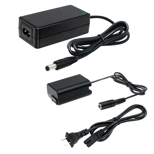 Dummy Battery Kit AC-PW20 NP-FW50 for Sony Camera External Power Adapter