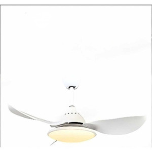 Ventilador de techo moderno para decoración del hogar con lámpara LED, aspas de 60 pulgadas, Motor de CC con Control remoto, cuerpo de hierro de madera maciza, voltaje de entrada de 220V - Product Image 1