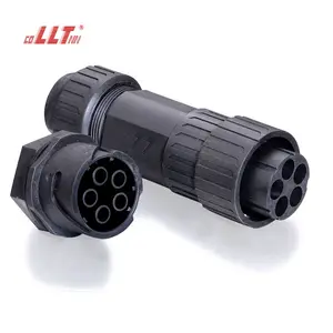 LLT 600V 20A M35 photovoltaic connector 5Pin panel Connector IP68 Solar System Connector