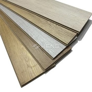 Plancher stratifié en vinyle imitation bois de noyer et chêne, étanche AC3, 10 mm, système clic - Product Image 1