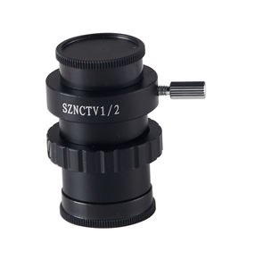 Support à flèche à bras unique 3.35x-270x Zoom trinoculaire <span class=keywords><strong>Microscope</strong></span> 6745 avec anneau lumineux LED 144 - Product Image 5