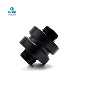 الدقة آلة خرط تعمل بالتحكم الرقمي بواسطة الحاسوب معالجة الأجهزة الأسود بأكسيد السيارات أجزاء الهاتف المحمول - Product Image 4