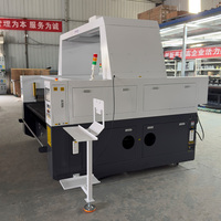 Machine de découpe laser CO2 rapide et de haute précision 1812, 130W, zone de découpe 1800mm, pour cuir, tissu non tissé, vêtements de cyclisme